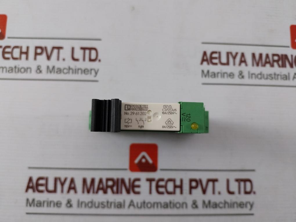 Phoenix Contact Plc-bsc-120Uc/21-21 Relay Base 2967031 110Vdc/120Vac 250Vac/2X6A