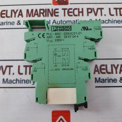 Phoenix Contact Plc-bsc-230Uc/21-21 Relay With Socket Base 2961202