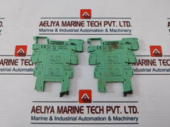 Lot of 2X Phoenix Contact PLC-BSC-230UC/21 Terminal Block 2966045