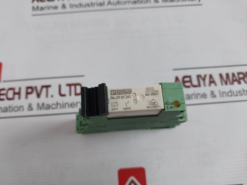 Phoenix Contact Plc-bsc-24Dc/1Ic/Act Relay Base 2967837 24Vdc 250V/10A