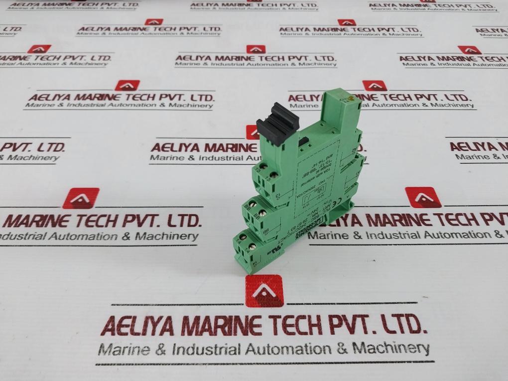 Lot Of 2X Phoenix Contact Plc-bsc-24Dc/1Ic/Act Relay Base Module 2967837 24V