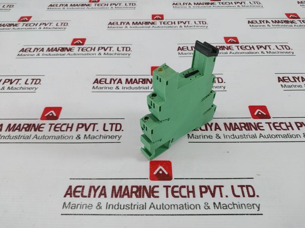 Lot Of 2X Phoenix Contact Plc-bsc-24Dc/1Ic/Act Relay Base Module 2967837 24V