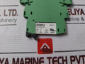 Lot of 2X PHOENIX CONTACT PLC-BSC-24DC/21 Relay Base 250VAC/6A
