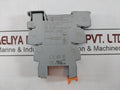Lot of 2X Phoenix Contact PLC-BSC-24DC/21-21 Relay Base 24VDC 080520 015M19 24V