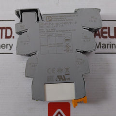 Lot of 2X Phoenix Contact PLC-BSC-24DC/21-21 Relay Base 2961192 2961215 24VDC