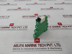 Lot Of 2X Phoenix Contact Plc-bsc-24Dc/21-21 Relay Base 2967015 24Vdc
