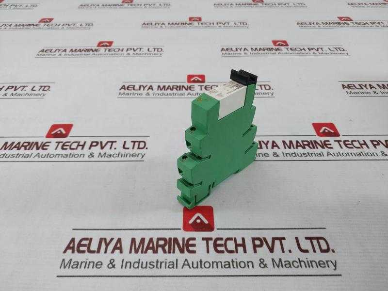 Lot of 2X Phoenix Contact PLC-BSC-24DC/21-21 Relay Base 2967015 24VDC