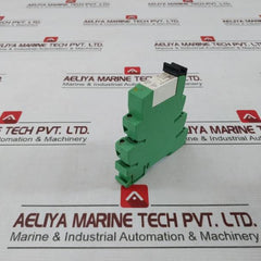Lot of 2X Phoenix Contact PLC-BSC-24DC/21-21 Relay Base 2967015 24VDC