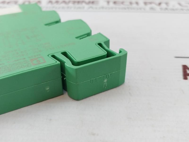 Lot of 2X Phoenix Contact PLC-BSC-24DC/21-21 Relay Base 2967015 24VDC