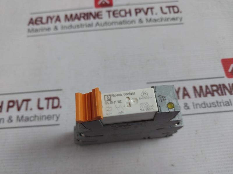 Phoenix Contact Plc-bsc-24Dc/21-21 Relay Base 230419 10A/240V- 29 67 015