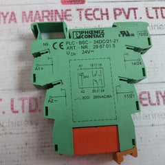 Phoenix Contact Plc-bsc-24Dc/21-21 Relay Base Schrack Rte24024 250Vac/6A