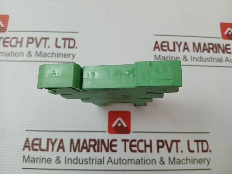 Lot Of 3X Phoenix Contact Plc-bsc-24Dc/21-21 Relay Socket 250Vac/2X6A 2961192