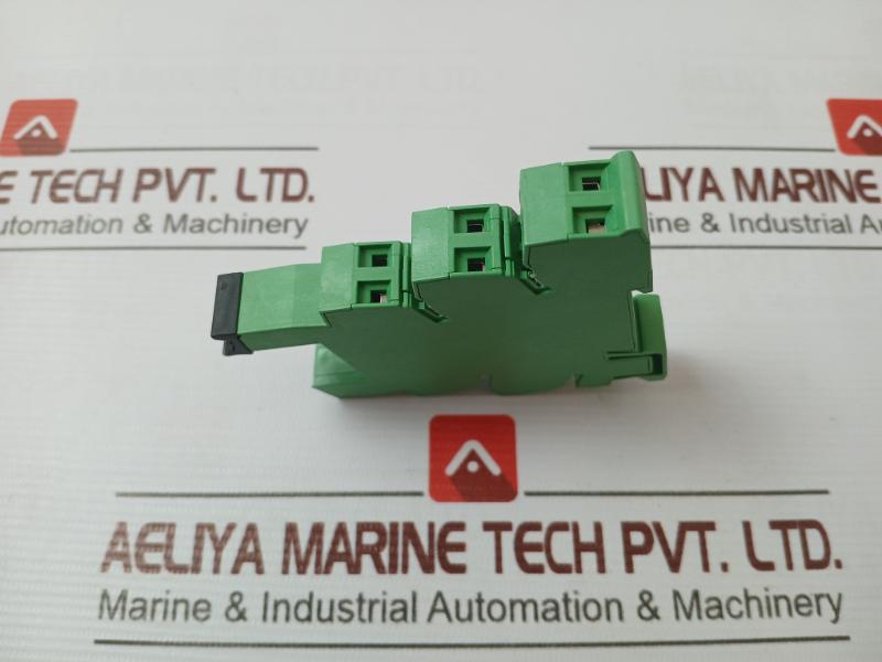 Lot Of 3X Phoenix Contact Plc-bsc-24Dc/21-21 Relay Socket 250Vac/2X6A 2961192