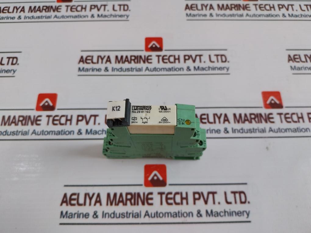 Phoenix Contact Plc-bsc-24Dc/21-21 Relay With Base 250Vac/6A 29 61 192