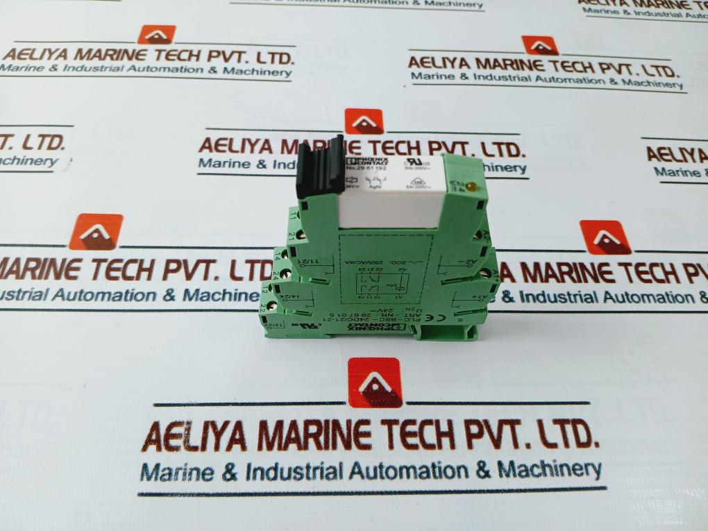 Phoenix Contact Plc-bsc-24Dc/21-21 Relay With Socket Base 2967015