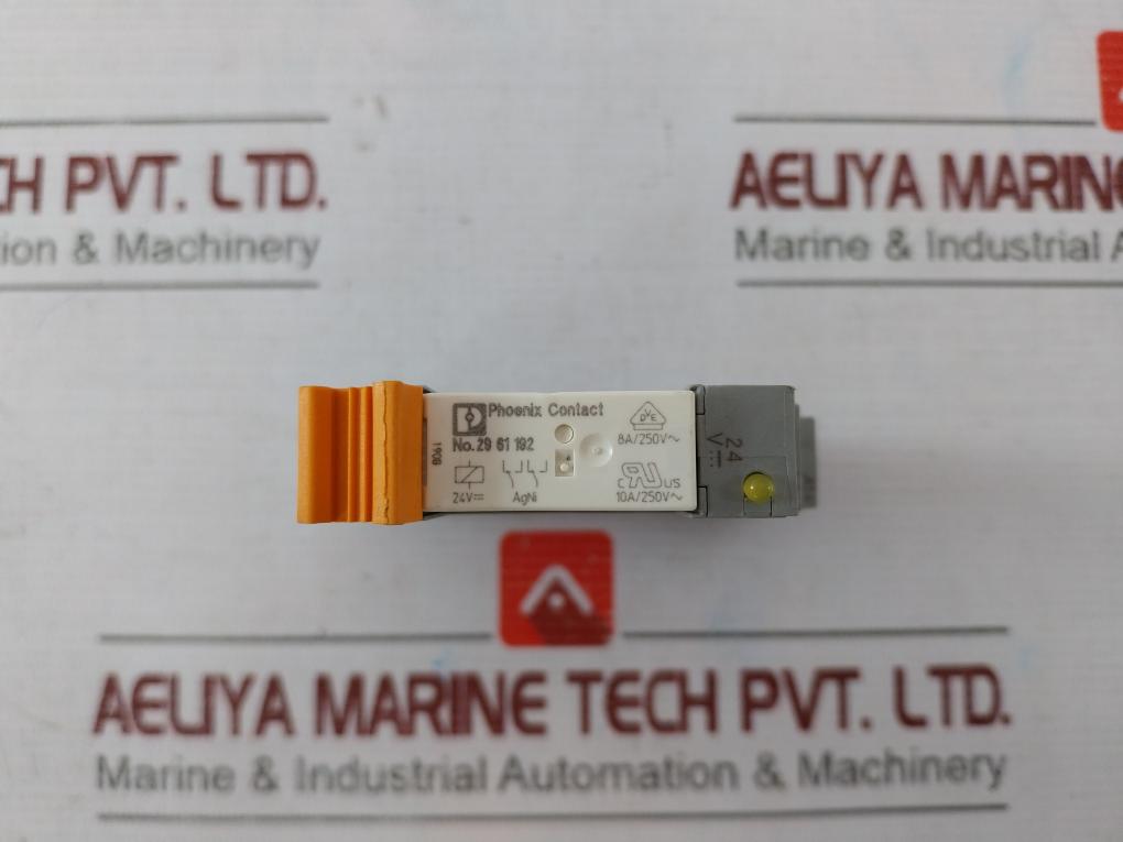 Lot Of 4X Phoenix Contact Plc-bsc-24Dc/21-21 Interface Relay Din Rail Mount