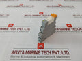 Lot of 4X Phoenix Contact PLC-BSC-24DC/21-21 Interface Relay DIN Rail Mount