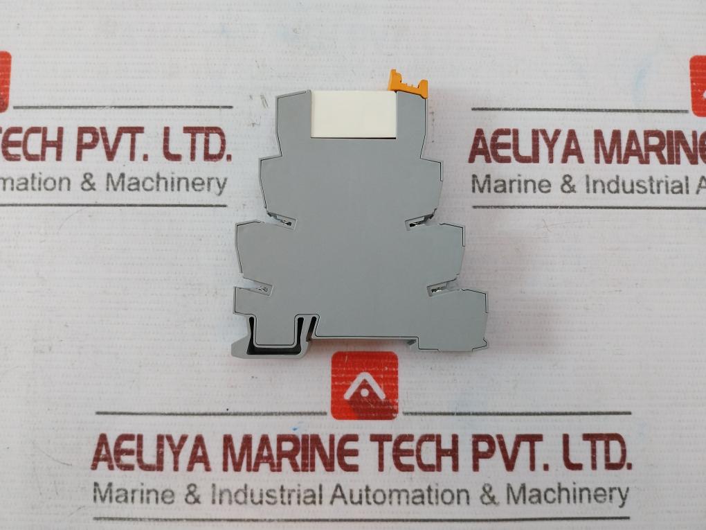Lot Of 4X Phoenix Contact Plc-bsc-24Dc/21-21 Interface Relay Din Rail Mount