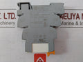 Lot of 4X Phoenix Contact PLC-BSC-24DC/21-21 Interface Relay DIN Rail Mount