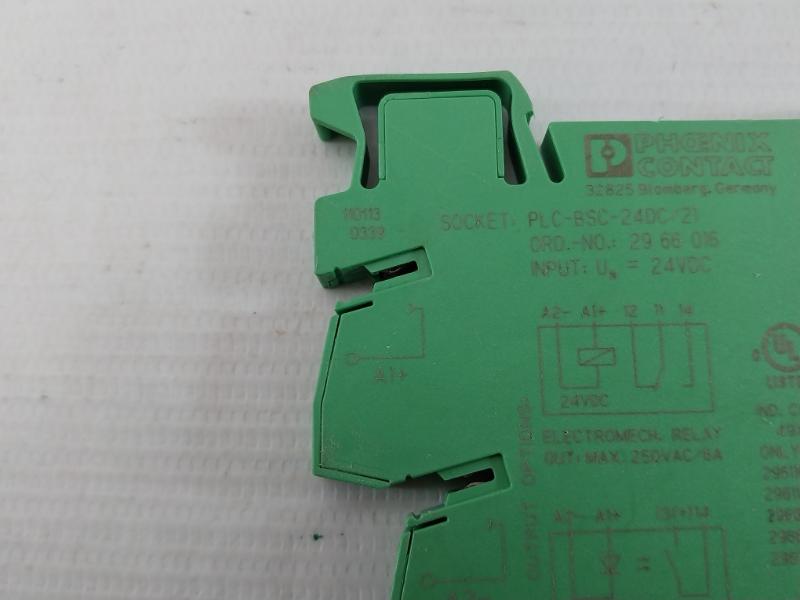 Phoenix Contact Plc-bsc-24Dc/21 Electromechanical Relay 250Vac/6A