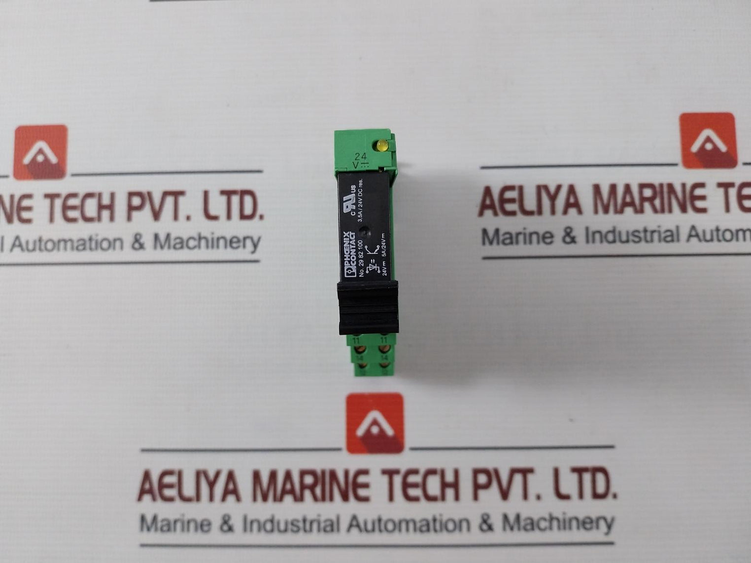 Phoenix Contact Plc-bsc-24Dc/21Hc Relay Base Terminal Block 24Vdc 250Vac 10A