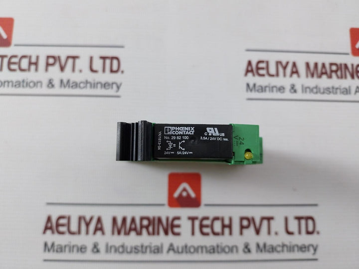 Phoenix Contact Plc-bsc-24Dc/21Hc Relay Base Terminal Block 24Vdc 250Vac 10A