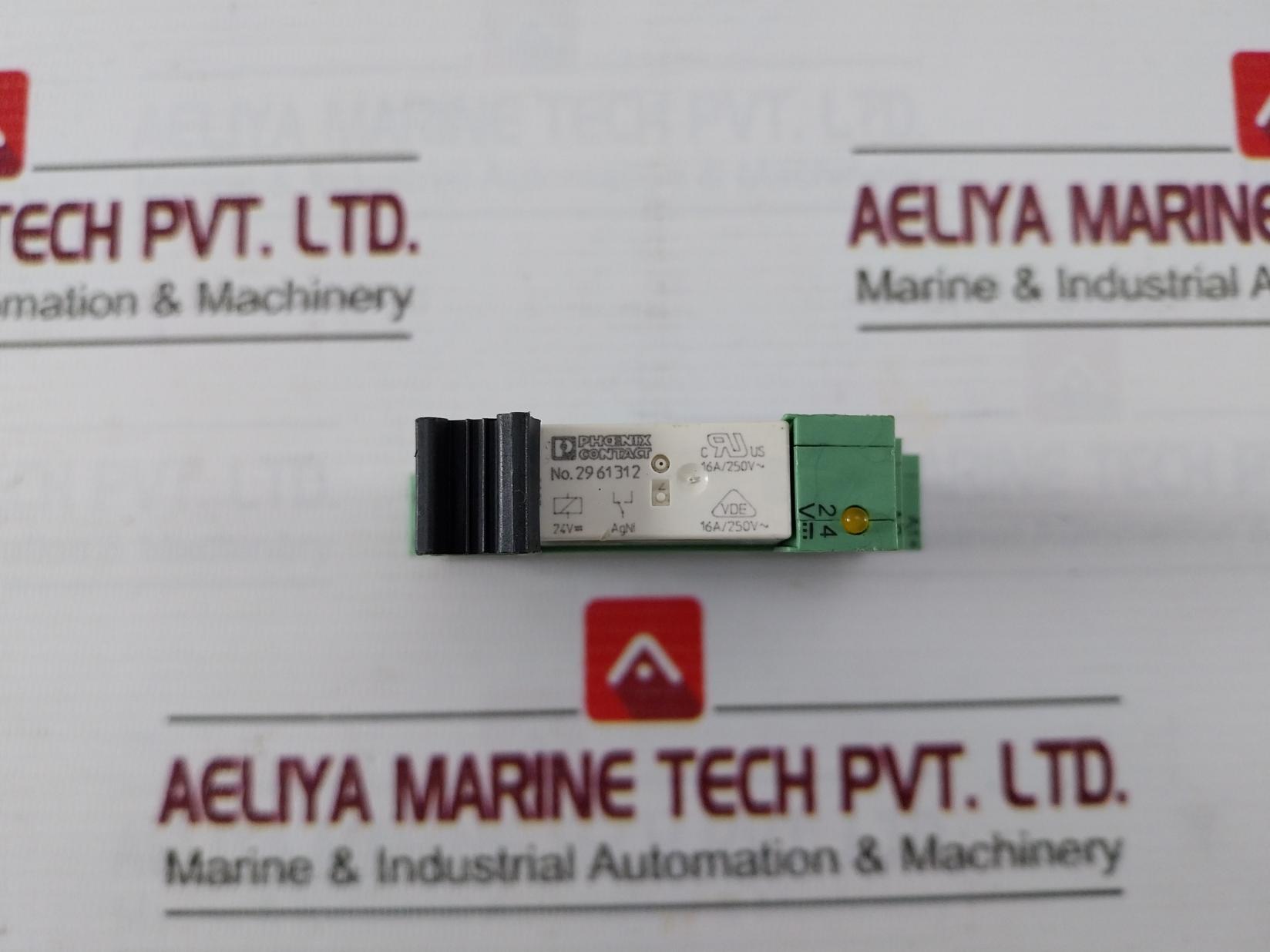 Phoenix Contact Plc-bsc-24Dc/21Hc Relay Base With Relay 2961312 2967772 250Vac