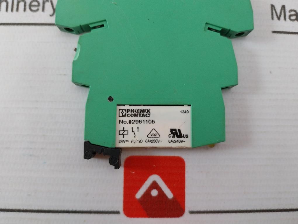 Phoenix Contact Plc-bsc-24Dc/21 Relay Base 29 66 016 24Vdc 250Vac/6A