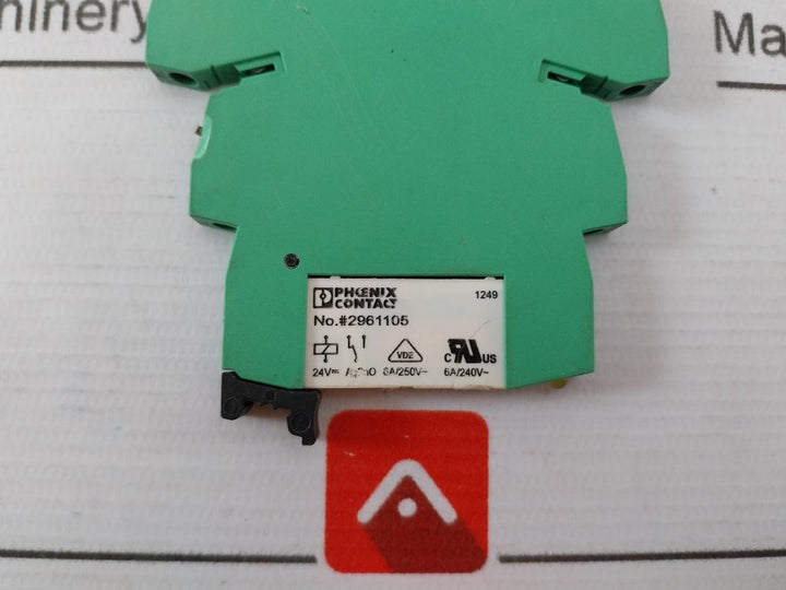 Phoenix Contact Plc-bsc-24Dc/21 Relay Base 29 66 016 24Vdc 250Vac/6A
