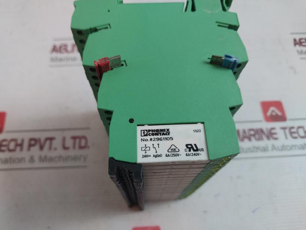 Phoenix Contact Plc-bsc-24Dc/21 Relay Base 2966016 24Vdc 250Vac/6A 2961105