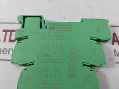 Lot Of 5X Phoenix Contact Plc-bsc-24Dc/21 Relay Base With Socket 250Vac/6A 2961121 24V