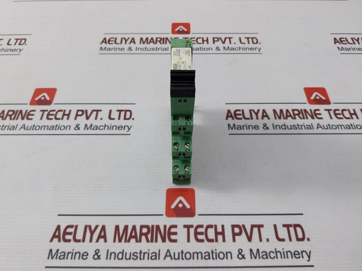 Phoenix Contact PLC-BSC-24UC/21-21 Relay Base 24VAC/DC 250V/2X6A