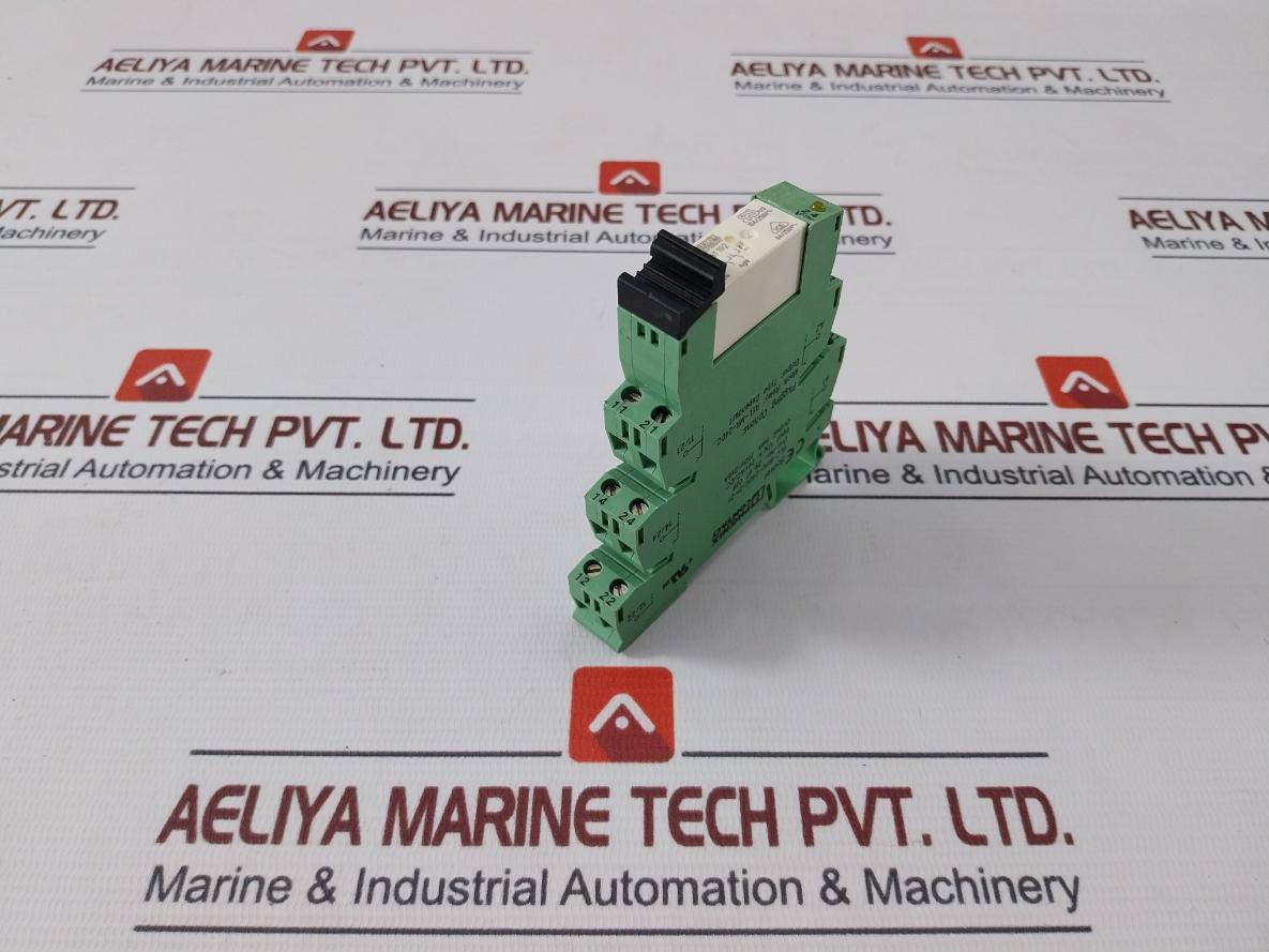 Phoenix Contact PLC-BSC-24UC/21-21 Relay Base 24VAC/DC 250V/2X6A