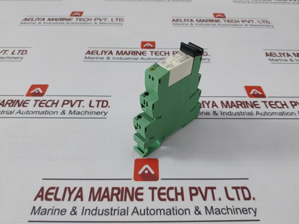 Phoenix Contact PLC-BSC-24UC/21-21 Relay Base 24VAC/DC 250V/2X6A