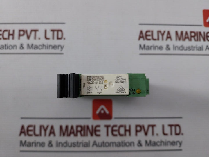 Phoenix Contact PLC-BSC-24UC/21-21 Relay Base 24VAC/DC 250V/2X6A