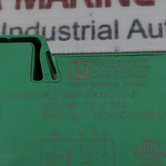 Phoenix Contact Plc-bsp-230Uc/21-21 Relay Base 250Vac/2X6A