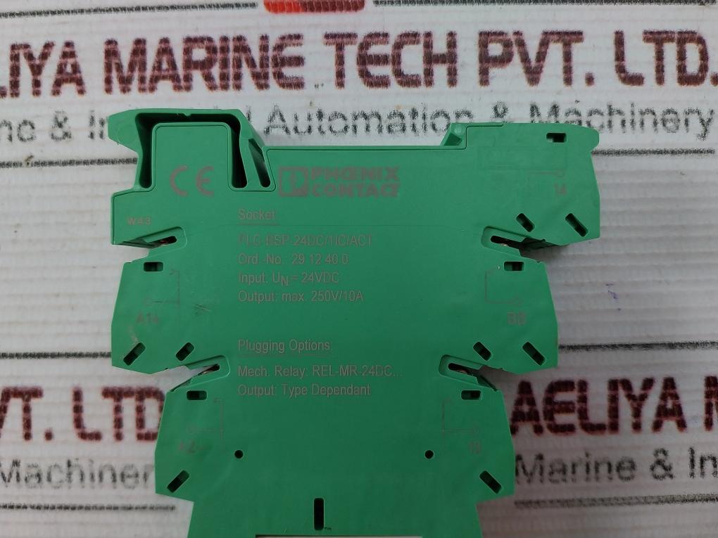 Phoenix Contact Plc-bsp-24Dc/1Ic/Act Solid State Relay 250V/10A
