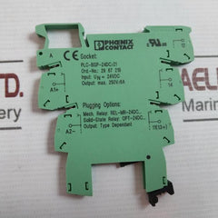 Phoenix Contact Plc-bsp-24Dc/21 Relay Socket 24Vdc 29 67 219