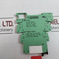 Phoenix Contact Plc-bsp-24Dc/21 Relay Socket Module 24V Dc 2961105