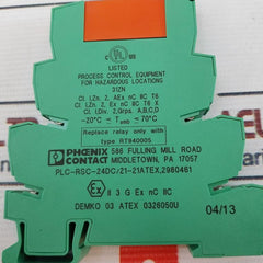 Phoenix Contact Plc-rsc-24Dc/21-21Atex, 2980461 Interface Relay Module