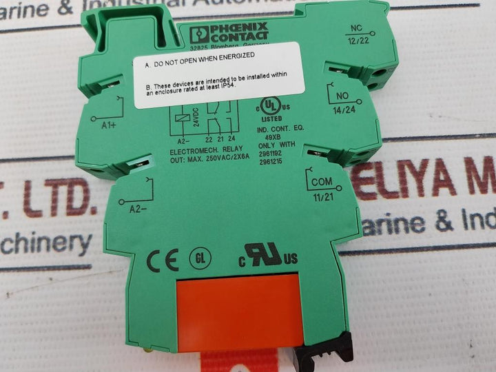 Phoenix Contact Plc-rsc-24Dc/21-21Atex, 2980461 Interface Relay Module