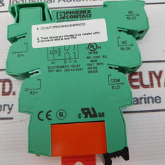 Phoenix Contact Plc-rsc-24Dc/21-21Atex, 2980461 Interface Relay Module