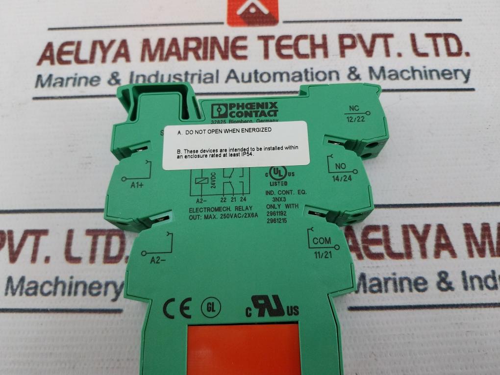 Phoenix Contact Plc-rsc-24Dc/21-21Atex,2980461 Interface Relay Module 250Vac