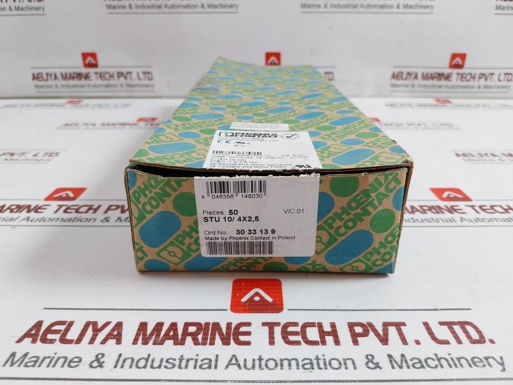 Phoenix Contact Potential Collective Terminal Stu 10/4 X 2,5 (1 Box=50 Pcs)