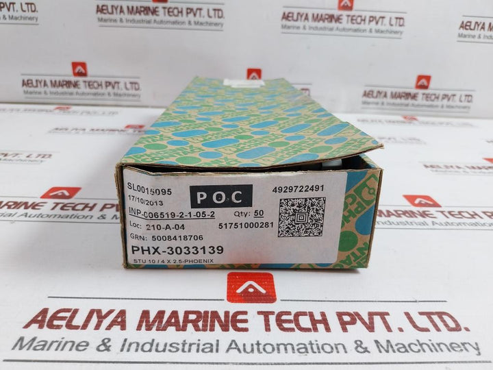Phoenix Contact Potential Collective Terminal Stu 10/4 X 2,5 (1 Box=50 Pcs)