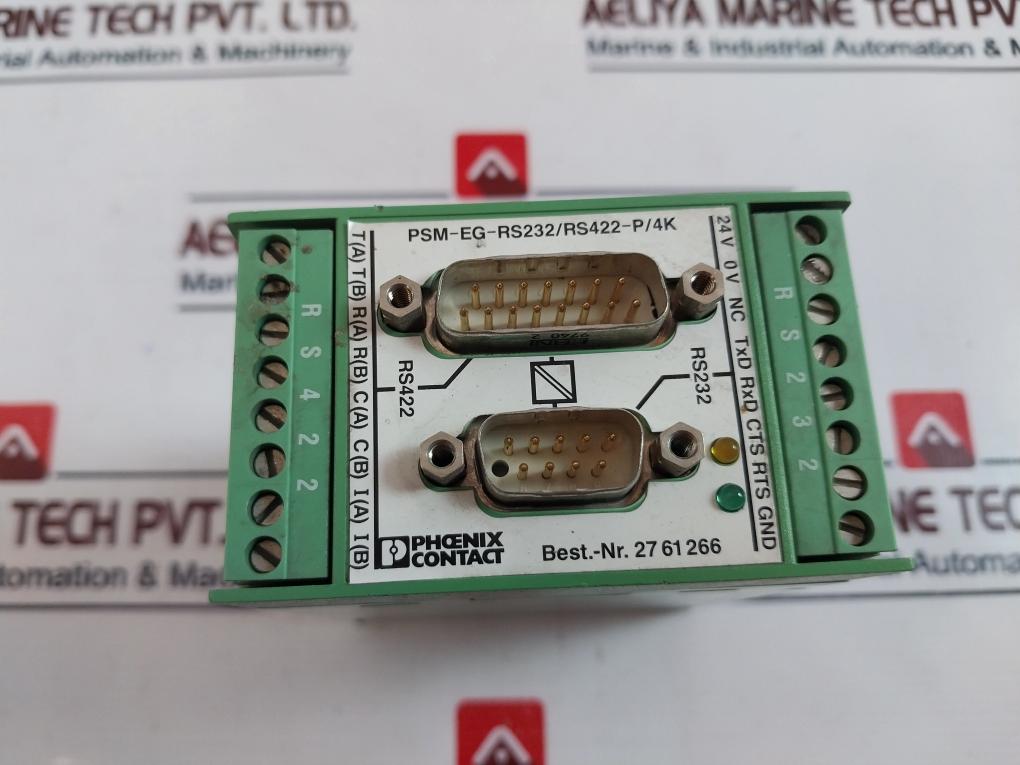 Phoenix Contact Psm-eg-rs232/rs422-p/4k Interface Converter 2761266