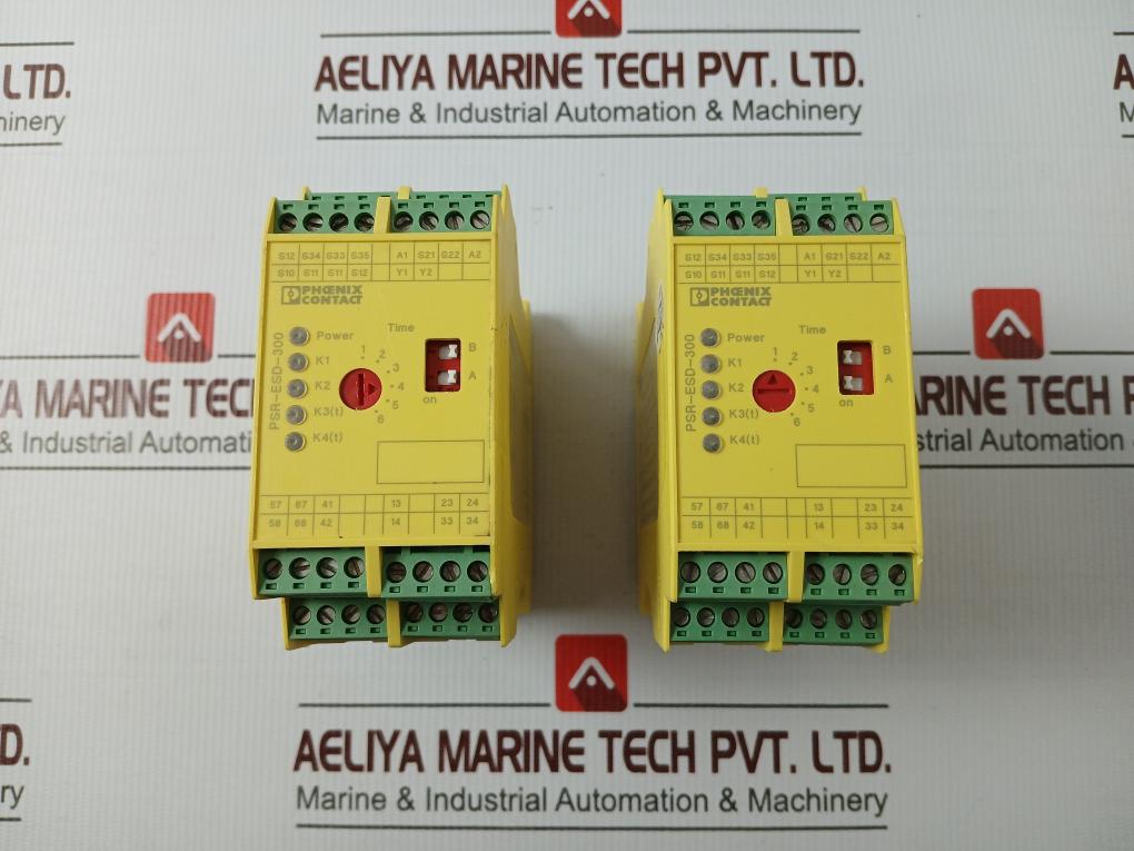 Phoenix Contact Psr-scp-24Dc/Esd/5X1/1X2/300 Safety Relay Et 04218
