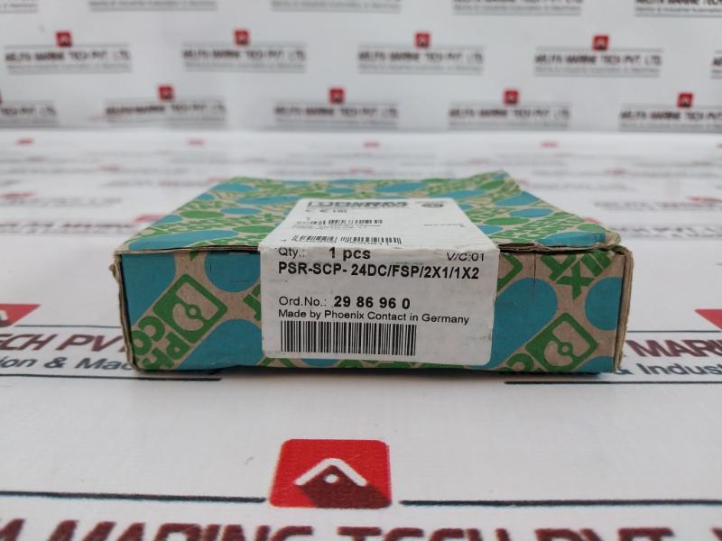 Phoenix Contact Psr-scp-24Dc/Fsp/2X1/1X2 Safety Relay Module 230V Ac 24V Dc