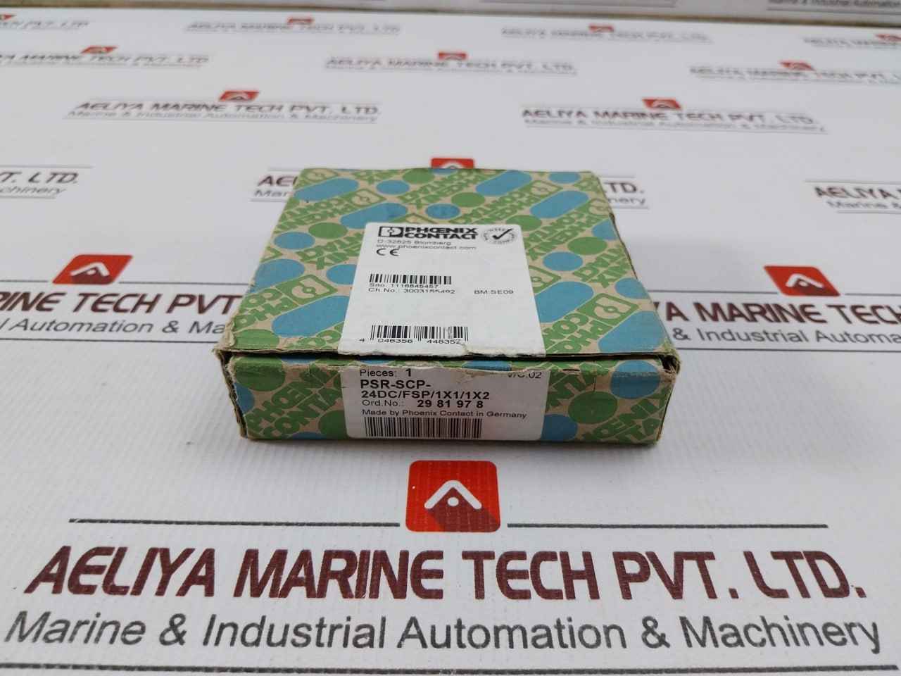 Phoenix Contact Psr-scp-24dc/fsp/1x1/1x2 Coupling Relay 230v 5a