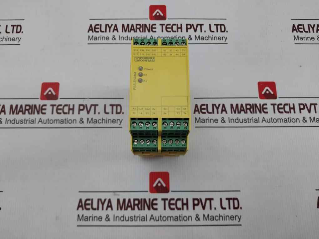 Phoenix Contact Psr-scp-24uc/esam4/8x1/1x2 Safety Relays 24v Ac/dc